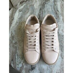 Saint Laurent YSL Court Classic Sneakers - Light Pink 39 Or 8.5